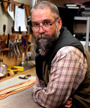 Saddle maker, canadian heritage guild photography